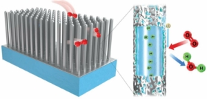 coaxial nanowire electrodes for fuel cells